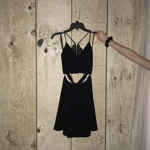 Black two piece Homecoming/Prom dress